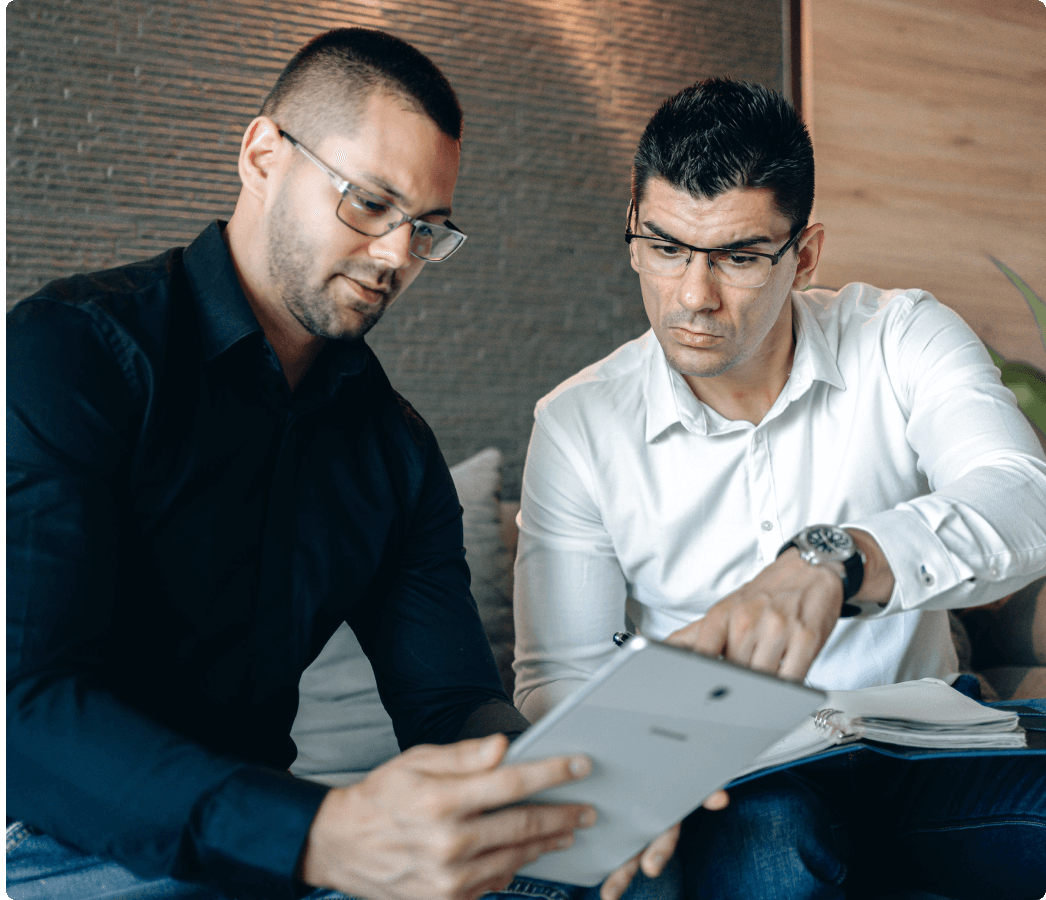 360DigitalPros consultants reviewing a project